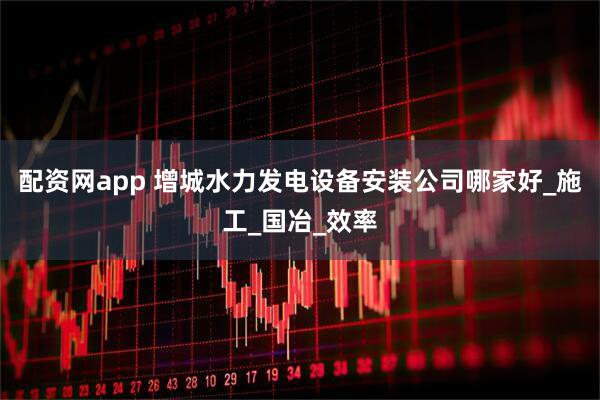 配资网app 增城水力发电设备安装公司哪家好_施工_国冶_效率